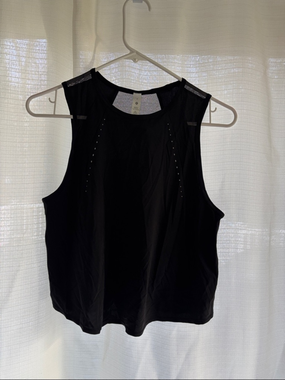 lululemon athletica Black Performance Muscle Tank